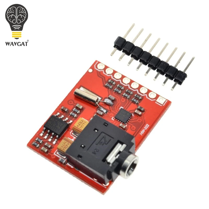 

WAVGAT Si4703 RDS FM Radio Tuner Evaluation Breakout Module For Arduino AVR PIC ARM Radio Data Service Filtering Carrier Module