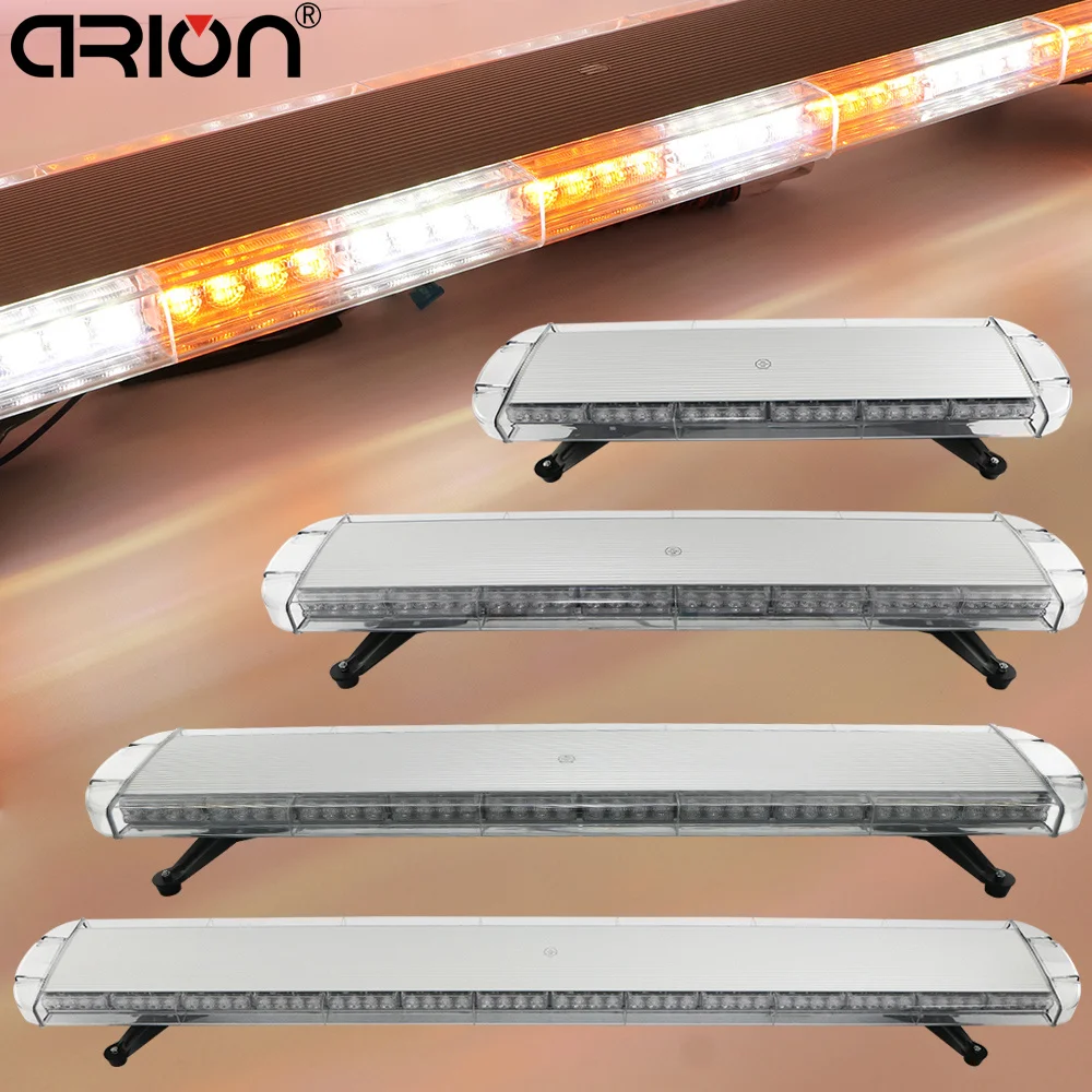 

CIRION 30" to 72" Police Led strobe light bar DRL flasher patrol warning fog lamp Offroad hazard beacon Lights Amber White
