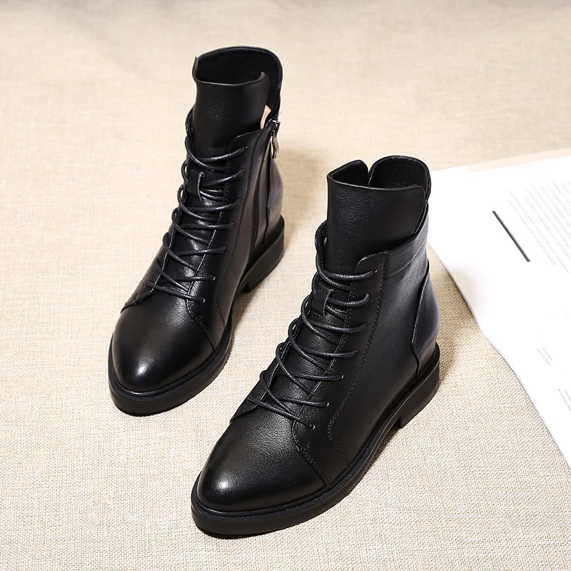 Zipper martin boots high top Clearance
