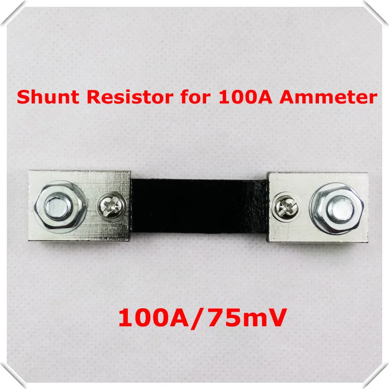 

RD FL2 Shunt Resistor for DC 100A 75mV Current Meter Digital Ammeter LED display AMP