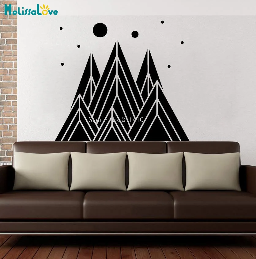 Simple Design Vinyl Wall Decal Home Decoration For Living ...