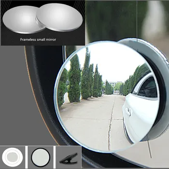

360 Degree Car Styling Rear view wide angle convex blind spot mirror for Chrysler 300c 300 sebring pt cruiser town accessories