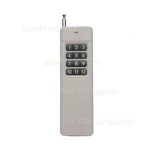 

100-3000m Long Range Distance Remote Control Transmitter RF Radio 433High Power Transmitter Big Button 2262
