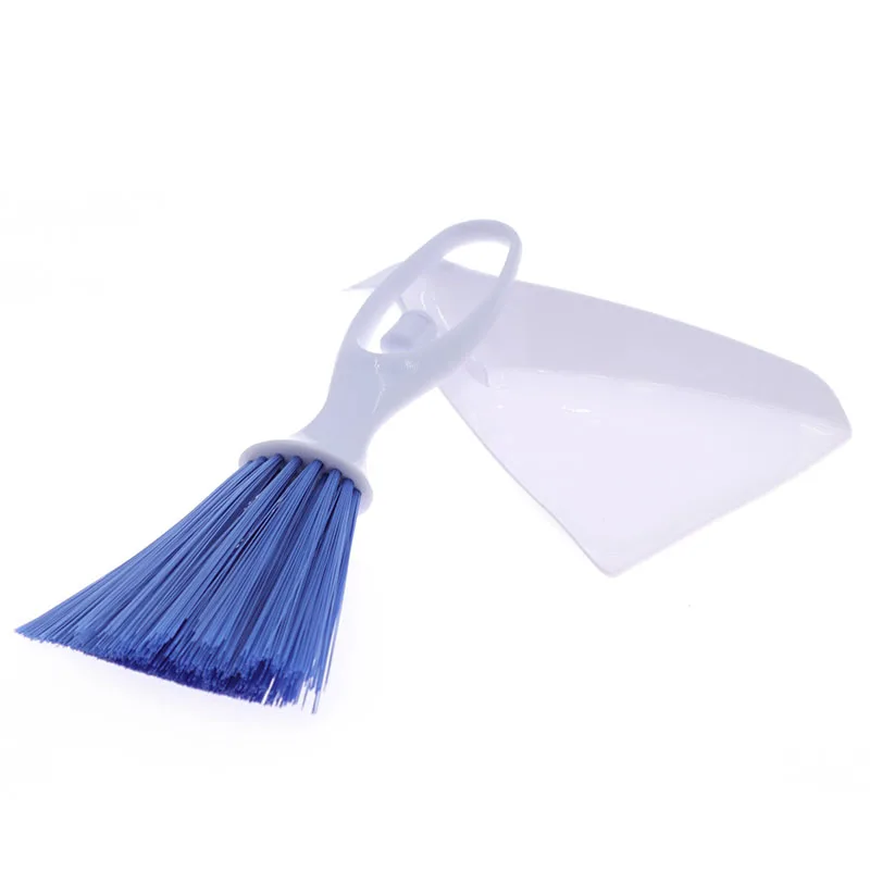 

2 in 1 Mini Car Cleaning Brush Detailing Brush Dustpan Set Outlet Vent Air Conditioner Dashboard Keyboard Cleaner