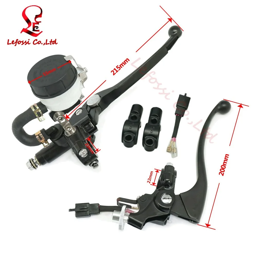 7/8"Motorcycle Hydraulic Brake Master Cylinder Clutch Lever For