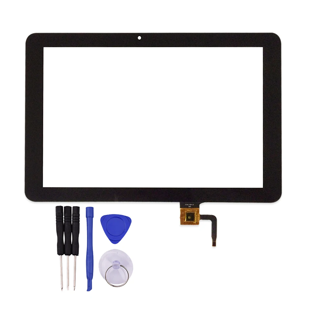 New Black for Explay sQuad 10.02 3g 10.1 inch Touch Screen Digitizer Sensor Replacement ,255x165 mm, 115 mm From Camera чехол explay platinum для explay l2 3g cinematv 3g