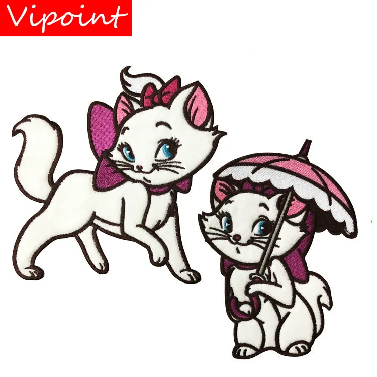 

VIPOINT towel embroidery big cats patches cartoon animal patches badges applique patches for clothing ALR-10