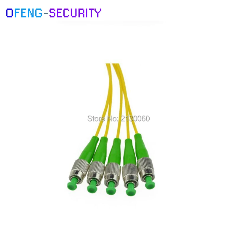 FC APC 1x4 плх оптический сплиттер одиночный режим с FCAPC соединителем волоконно-оптический резак FTTH 1x4 PLC ABS оптический разветвитель коробка