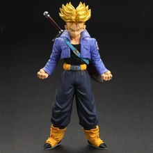 NEW Original Dragon Ball Z Action Figure Trunks Vegeta 19cm PVC Model Dragonball Figures Collection Kids Toys