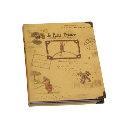 Винтажный блокнот Маленького принца, цветной бумажный дневник, школьные канцелярские принадлежности - Цвет: number 3