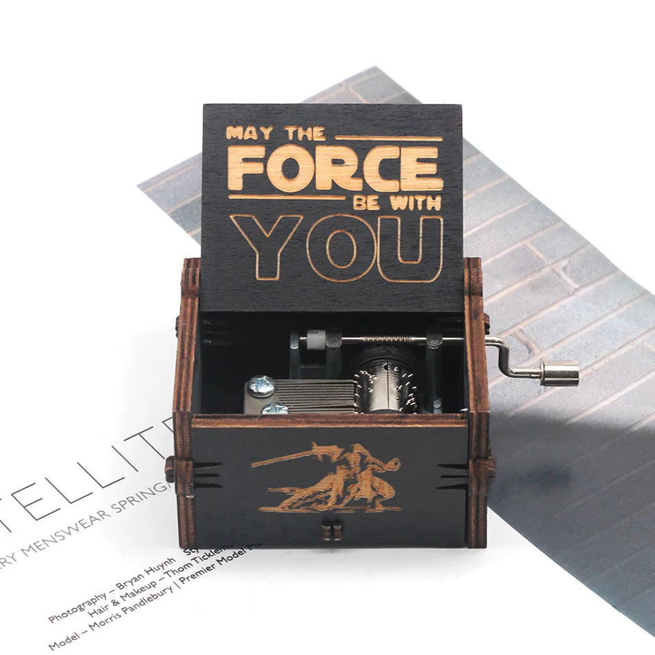 2018Hand Cranked Music Box Lord of the Rings Game Of Thrones Star Wars A Birthday Christmas Gift In Stock Wholesale