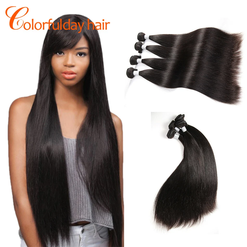 

Wet And Wavy Cheap Brazilian Virgin Human 4 Bundles Straight Wave Hair Grade 8A Mink Brazilian Hair Bundles 4 Pieces Deal