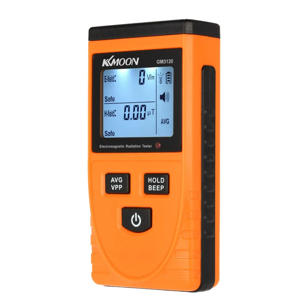 

Electromagnetic Field Radiation Tester Meter Handheld Counter Digital Dosimeter LCD Detector Measurement for Computer Phone