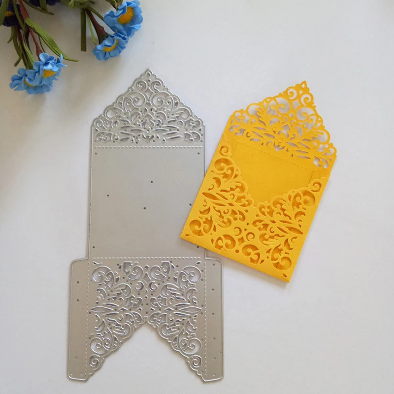 

DIY Cutting Dies Scrap Card Scrapbook Album Paper Card Crafts Stencil Scrap Booking Stamps Lacework Frames Metal Steel A