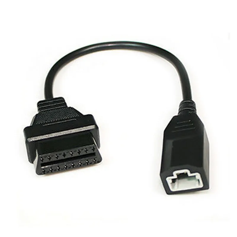 Мужской 3pin 5Pin конвертировать в Женская OBD2 16pin кабель для автомобиля Honda сканер OBD