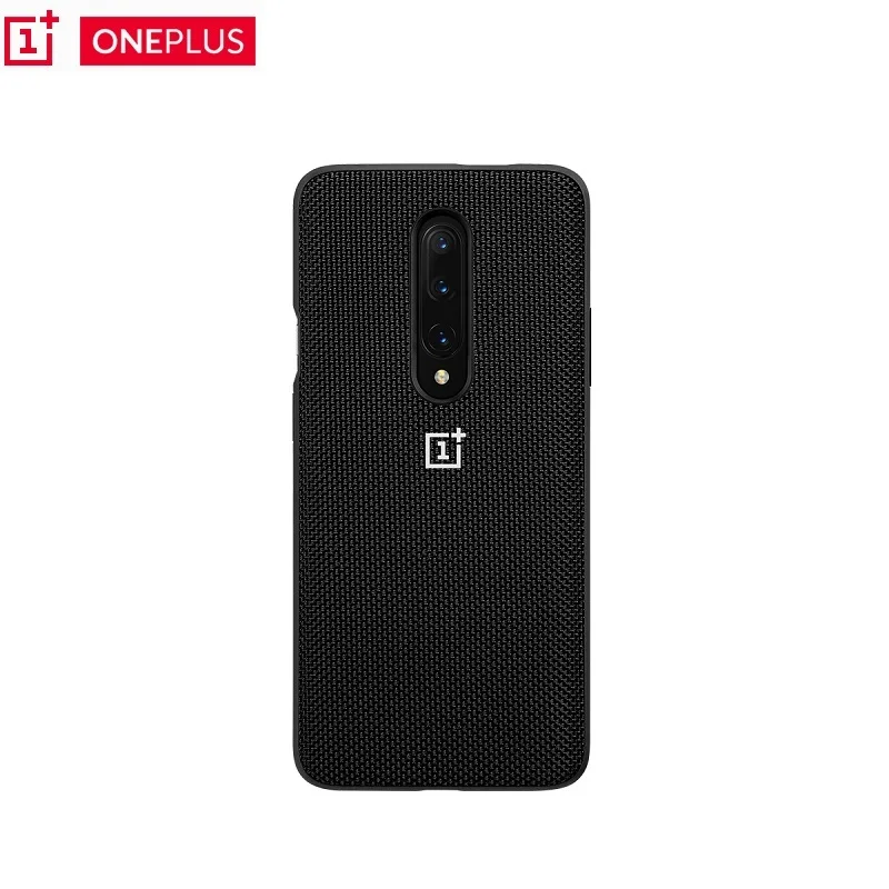 

Original Oneplus 7 Pro case All Inclusive Shell Nylon Aramid Fiber for OnePlus 7 Pro Sandstone Black bumper karbon for