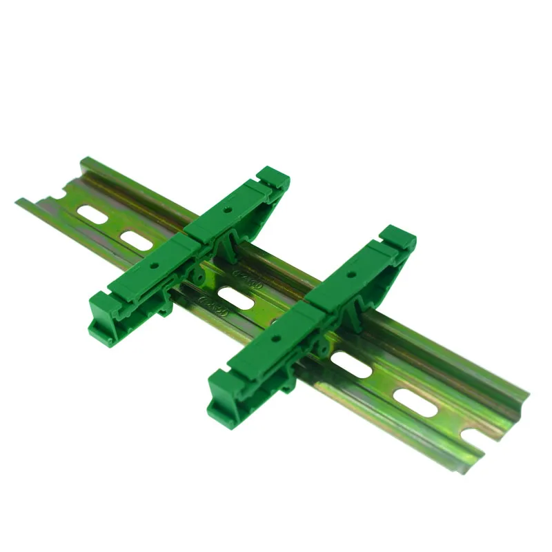 35mm DIN Rail Mounting Support Adapters plastic Feet for LxW≤100mm PCB or relay 
