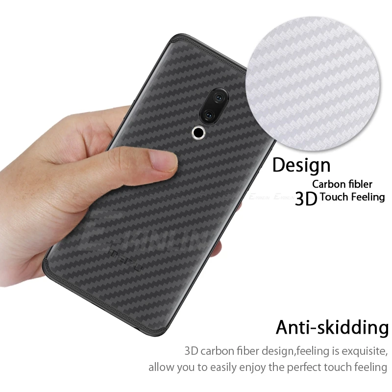 Мягкая 3D защитная задняя пленка из углеродного волокна для MeiZu X8 16Xs 17 16 16S Pro 15 Plus Lite