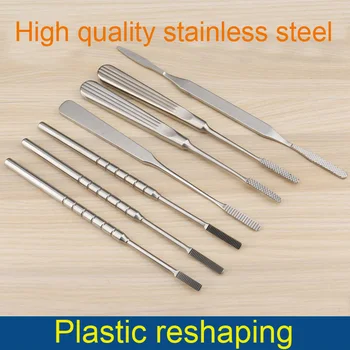 

Beauty healthNasal Orthopedic Instruments Nasal Bone Shaping Plastic Surgery Stainless Steel Tool Straight Inner Arc Outer Arc