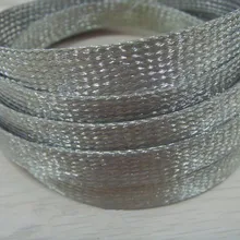 1 шт./лот YT1544B Луженая Медь Плетеный ремешок 10мм2 Медная Лента Медная Полоса медная проволока длина 1 метр DIY