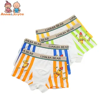 

6 pcs/lot Fashionboys boxer Children Underwear Cartoon Boy Underwear Panties 3-10 Years Breathable Kids Boxer