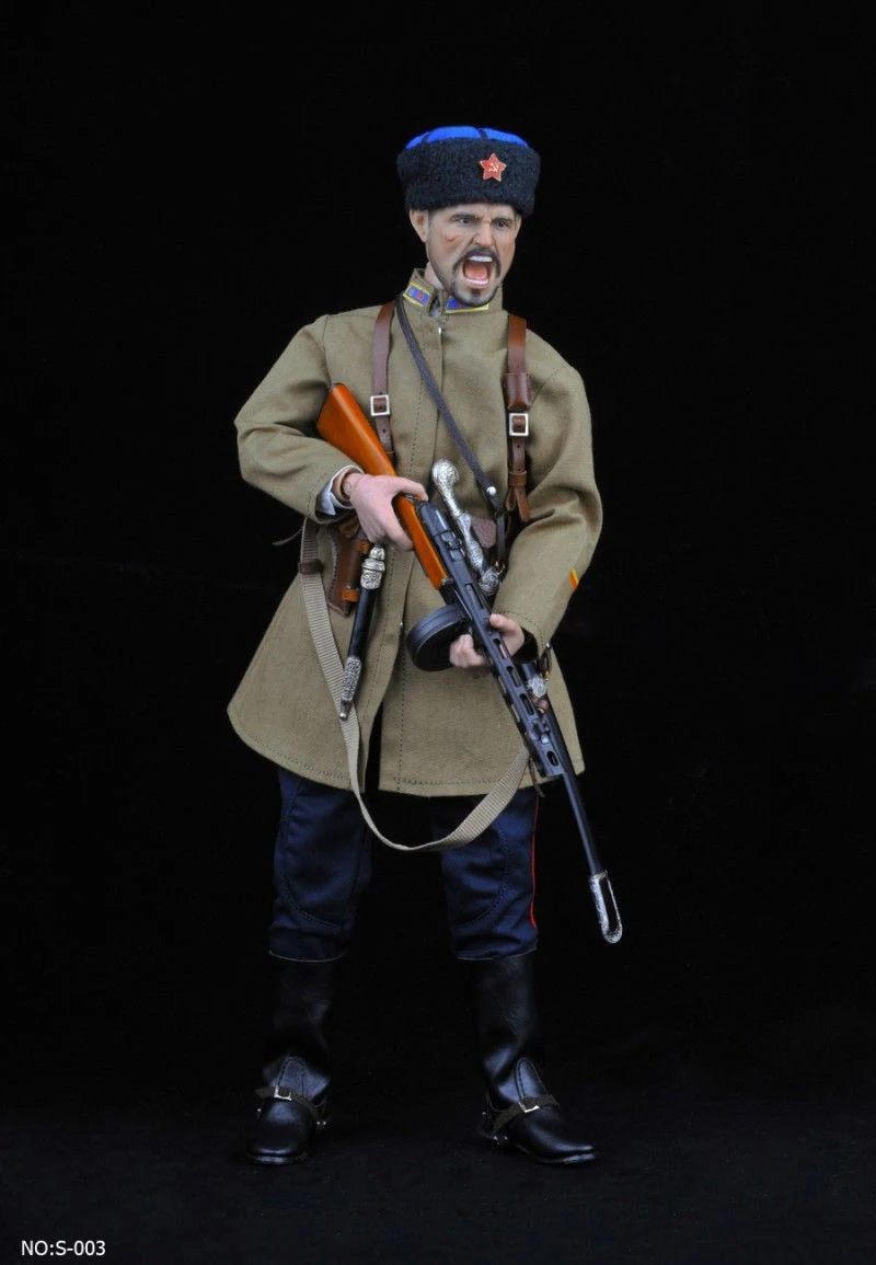 Экшн фигурка в масштабе 1:6 масштаб 1/6 Советская казачья кавалерия времен Второй