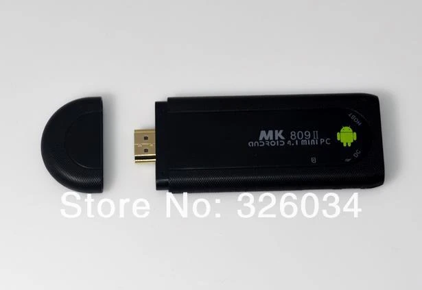 Mk809 Ii Android 4.1 Mini Pc Tv Stick Rockchip Rk3066 1.6ghz Cortex A9 Dual  Core 1gb Ram 8gb Bluetooth Mk809ii 3d Tv Box Mini Pc - Tv Stick - AliExpress