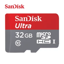 Sandisk 80 mb/s 32gb classe 10 cartão de memória 64gb 32gb 16 ultra sdhc sdxc UHS-I class10 32gb memória tf micro cartão sd freeshipping
