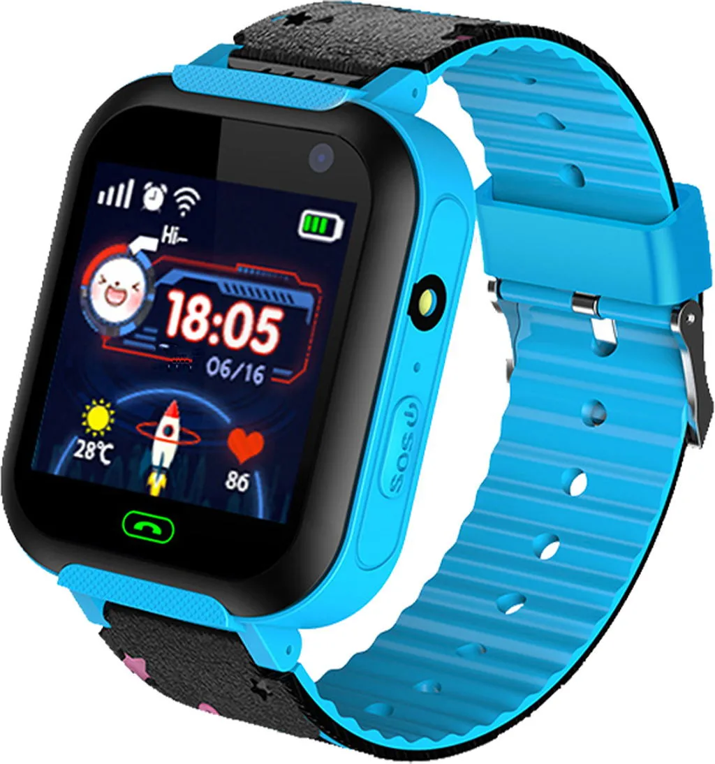 

Genvivia GSM Audio Alarm LBS Tracker Smart Watch Inch Intelligent Two-way Tracking Location Finder Kids Baby Smart Watch 5#3.5