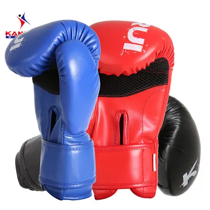 

Professional pu leather boxing gloves kick boxing sand gloves mma muay thai men women kids training hand guards gloves