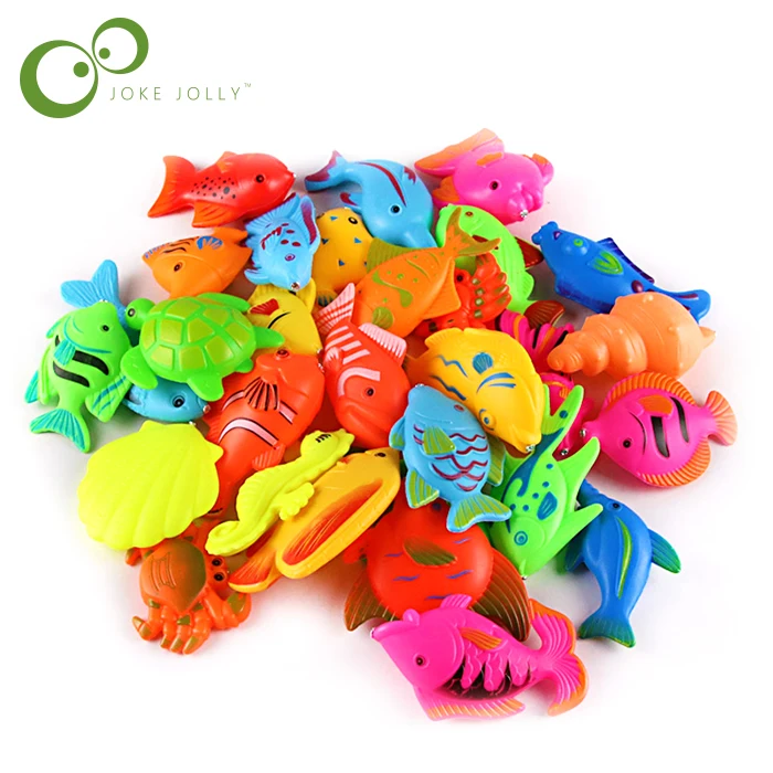 

5pcs/lot Learning & education magnetic fishing toy comes outdoor fun & sports fish toy gift for baby/kid with fishing rod WYQ