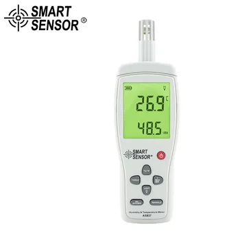 

SMART SENSOR Humidity Temperature Meter digital hygrometer humidity meter gauge temperature -10~50C 5%~98% Data hold tester