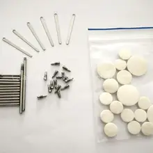 Кларнет запчасти винты, части+ кларнет колодки полный набор 17 колодки