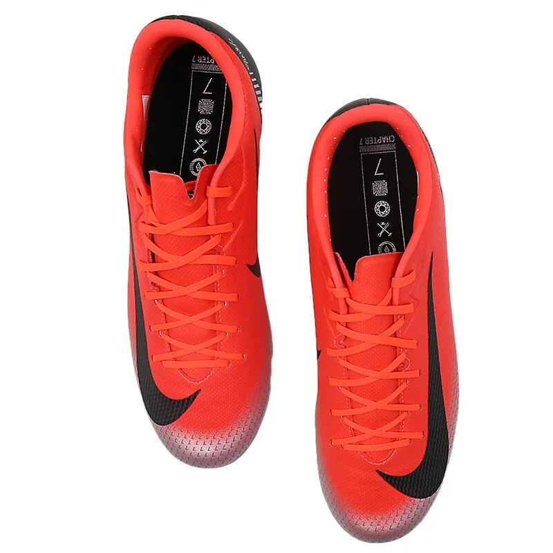 Новое поступление NIKE VAPOR 12 ACADEMY CR7 AG-R Для Мужчин's Обувь для футбола футбольные бутсы кроссовки