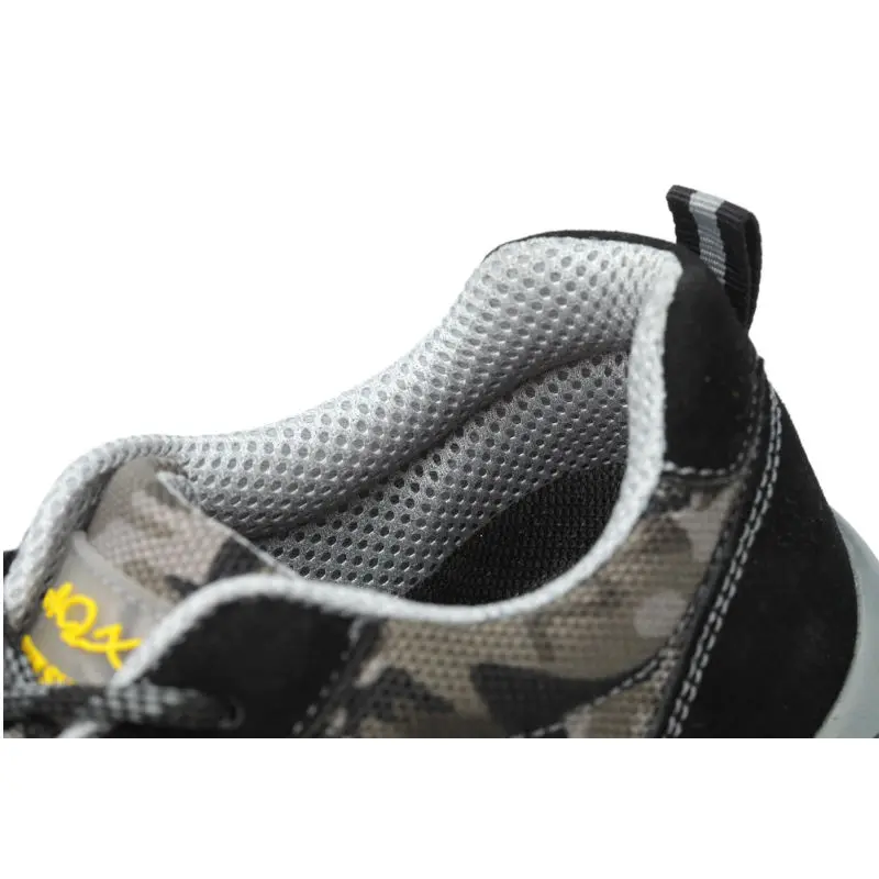 AC13012 Высококачественная модная черная обувь с защитой от wokplate Нескользящая Мужская походная обувь армейские ботинки рабочая обувь Acecare