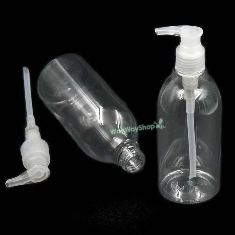 5 Pcs 300ml Empty Container Press Bottle Dispenser Lotion Liquid Cream Shampoo Jar 10 OZ | Дом и сад