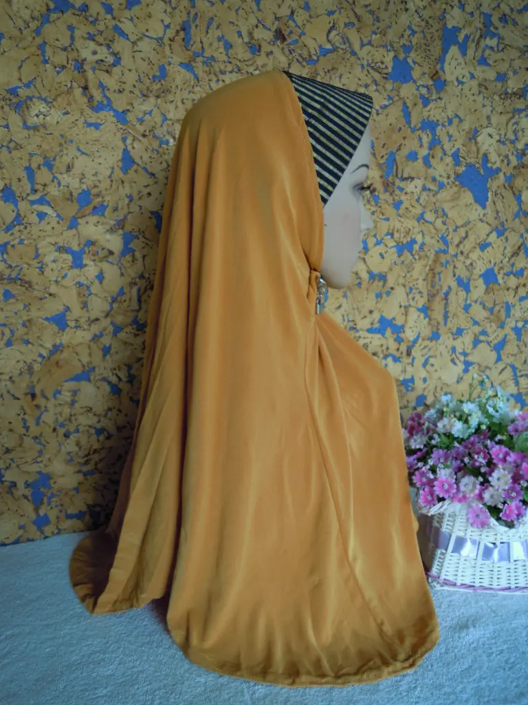 Simple Style Muslim Headscarves for Women Arab Malaysia Turkey Female