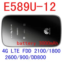Unlocked Huawei E589 E589u-12 LTE 4g wireless router Hotspot 4g lte mifi dongle wireless pocket wifi router pk e5372 e5776 b593