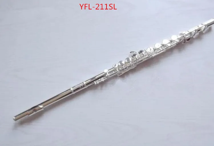 High quality Japan flute 211SL musical instrument Flute 16 over C Tune and E-Key Flute music professional Free shipping High quality Japan flute 211SL musical instrument Flute 16 over C Tune and E-Key Flute music professional Free shipping