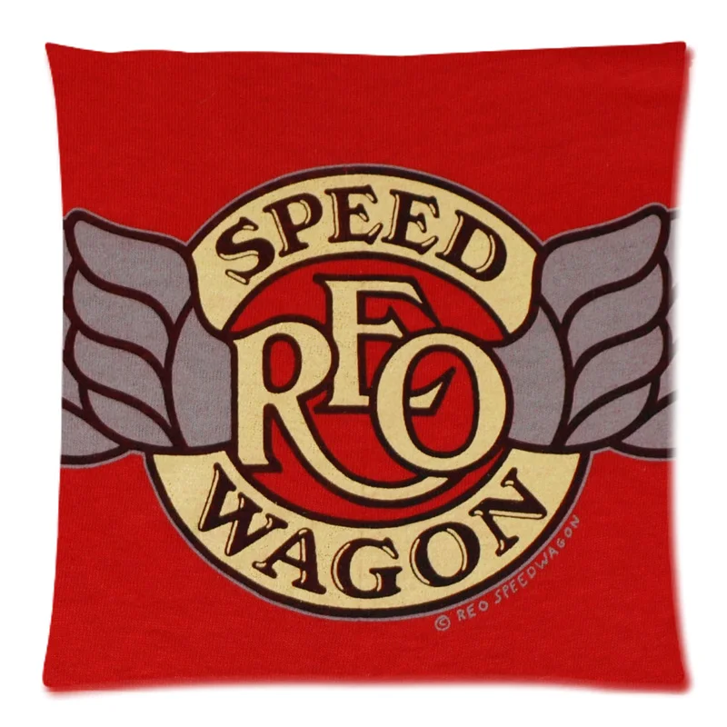 

Cotton Linen REO Speedwagon Custom Cushion Cover Decoractive Pillow Cover Throw Pillow Case kids Gift 45X45CM