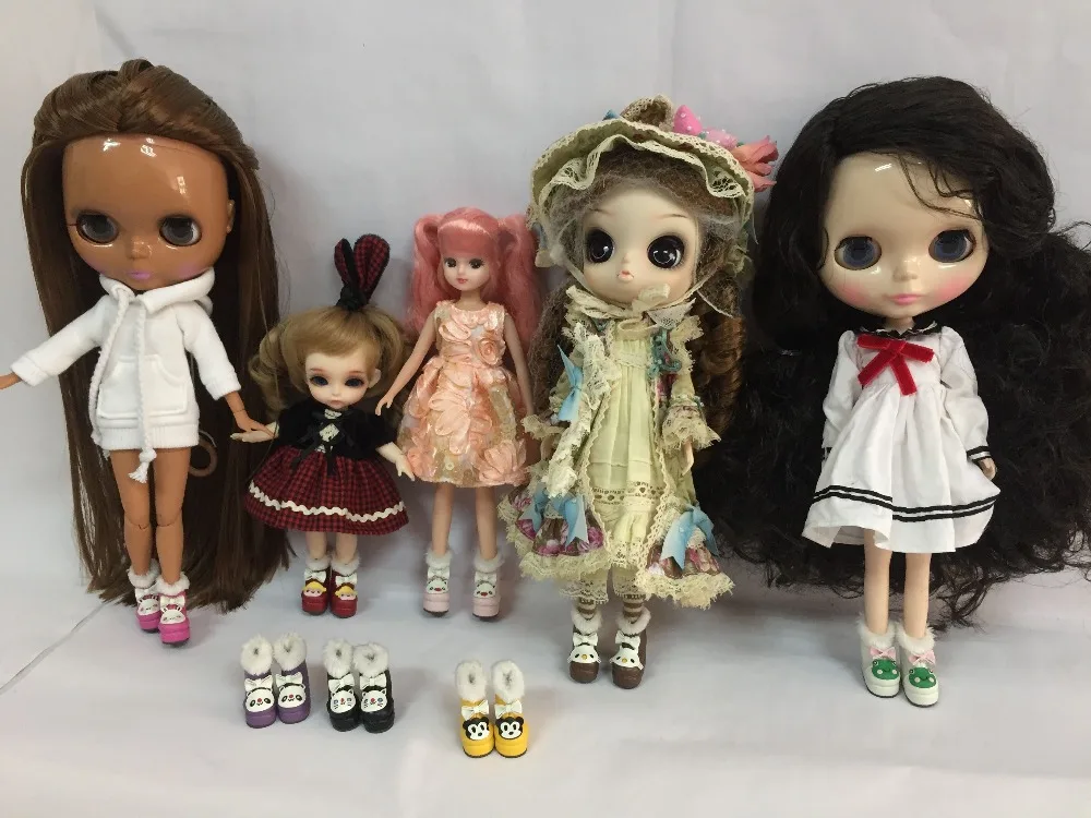 Обувь для blyth, Azone, куклы OB, кукла licca, Lati bjd кукла Tang kou и т. Д. Длина: 3 см