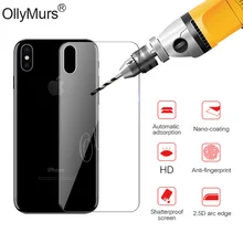 2x заднее закаленное стекло для iPhone X XS Max XR 6 S 6s 7 8 plus Защитное стекло для экрана на iPhone 8 Plus 11 Pro 7 стекло