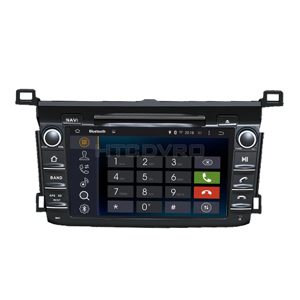 Cheap YMODVHT 8inch 4G Octa Core Android 9.0 7.1 Car DVD Player for Toyota RAV4 2013- GPS Navigation Auto RDS Radio Audio Video Stereo 18
