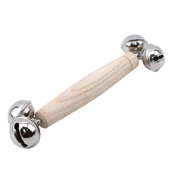 

New Bell Fitting Exercise Bell Listening Practice Training For Newborn Baby toys Double Head Infant Toddler Baby Rattle toys Bed