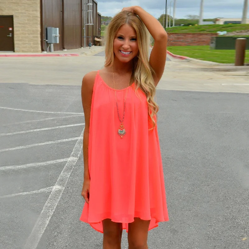 Women Summer Dresses Y Chiffon Casual Short Beach Dress Plus Size Women Summer Dresses Y Chiffon Casual Short Beach Dress Plus Size Clothing 2016 In From S Accessories On Aliexpress