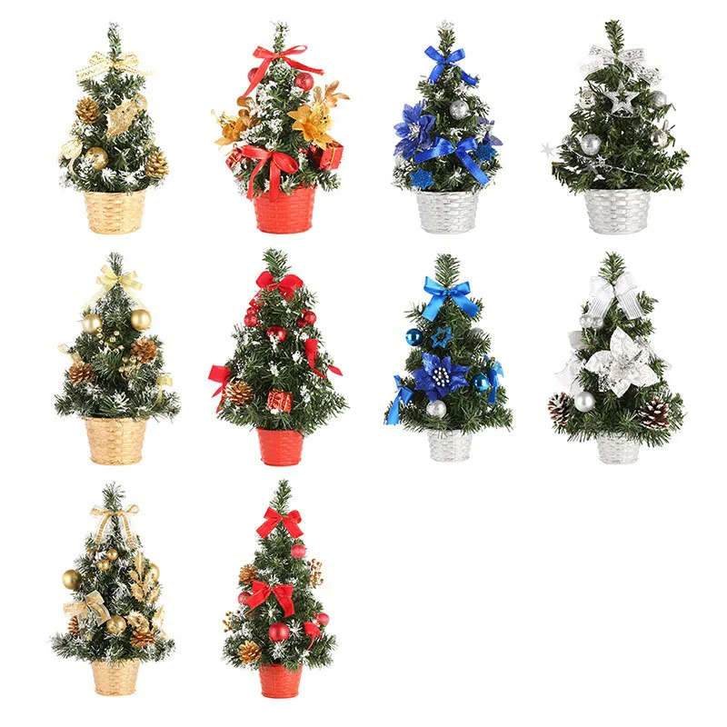 Высокое качество, Рождественская мини Искусственная елка, украшения для дома, для дома, рождественский подарок, украшение для елки