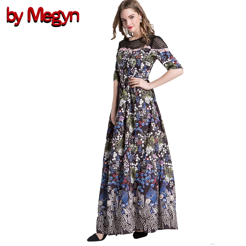 Wholesale by Megyn Summer Dress 2017 Womens Hollow Out Shoulder Dress Bohemian Floral Beach Long Maxi Floral Print Dress Women LD399 Buy Cheap by Megyn Summer Dress 2017 Womens Hollow Out Shoulder Dress Bohemian Floral Beach Long Maxi Floral Print Dress Women LD399