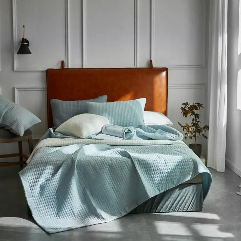 FAMVOTAR, роскошное Клетчатое одеяло, супер мягкое, однослойное, Pinsonic, Стёганое одеяло, покрывало, покрывало на кровать, 7" x 78", полный/Королевский размер - Цвет: Color 3