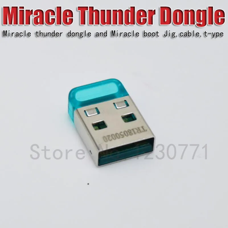 Последняя чудо Thunder ключ и чудо-Miracle boot Jig и кабель Тип-C