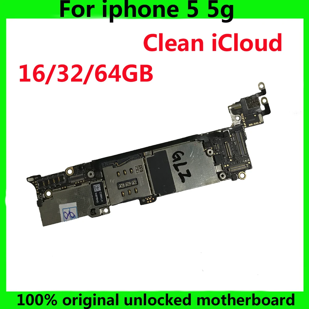 16 ГБ 32 64 100% хорошо работающая материнская плата с чипами для iphone 5 | Мобильные